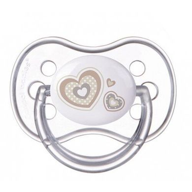 Силиконовая круглая пустышка Canpol Babies Newborn baby, 18+ месяцев, в ассортименте (22/564) Spok