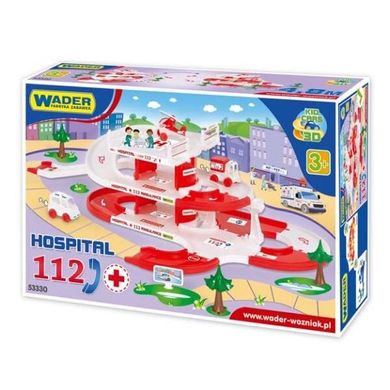 Игровой набор Wader Kid Cars 3D Больница (53330) Spok