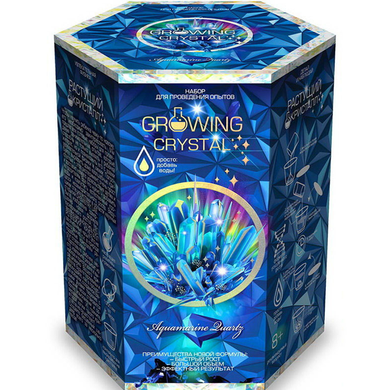 Набор для проведения опытов Danko Toys "Growing Crystal" голубой (GRK-01-05U) Spok