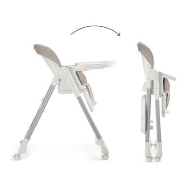 Стульчик для кормления Kinderkraft Tulo Beige (KHTULO00BEG0000) Spok
