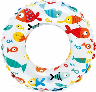 Надувной круг Intex Цветной Рыбки (59241) Spok