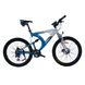 Велосипед Azimut Scorpion 20" Бело-голубой Фото 1