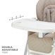 Стульчик для кормления Kinderkraft Tulo Beige (KHTULO00BEG0000) Фото 8