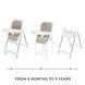 Стульчик для кормления Kinderkraft Tulo Beige (KHTULO00BEG0000) Фото 4