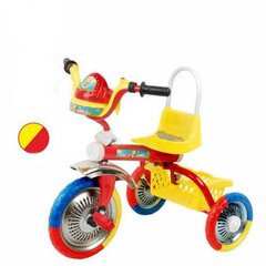 Трехколесный велосипед Profi Trike B 2-1 / 6010 Желтый Spok