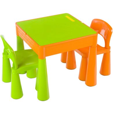 Столик Tega Mamut с двумя стульчиками Green/orange Spok