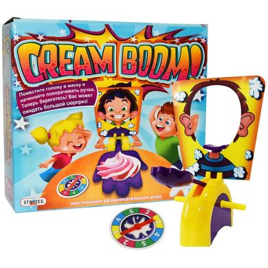 Настольная игра Strateg Cream Boom (8001) Spok