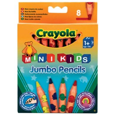 Набор цветных карандашей Crayola из красного дерева, 8 шт (3678) Spok