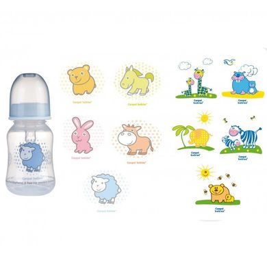 Бутылочка для кормления с рисунком Canpol Babies 120 мл (59/100) Spok