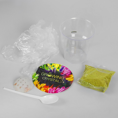 Набор для проведения опытов Danko Toys "Growing Crystal" желтый (GRK-01-07U) Spok