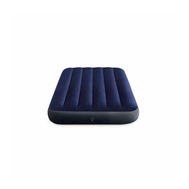 Односпальный надувной матрас Intex Classic Downy Airbed, 99x191x25 см (64757) Spok