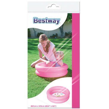 Надувной бассейн Bestway 51061 Pink Spok