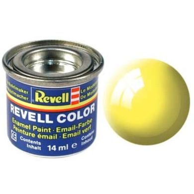 Краска желтая глянцевая yellow gloss 14ml Revell (32112) Spok