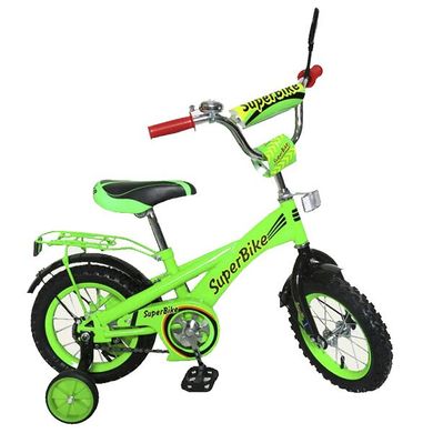 Велосипед Super Bike 12" Зеленый (151208) Spok