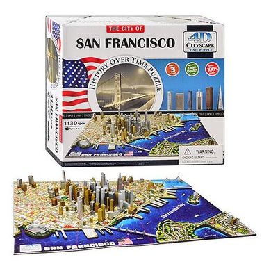 Пазл 4D Cityscape Сан-Франциско США (40044) Spok