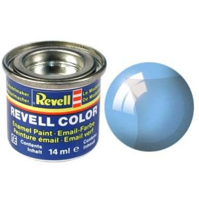 Краска синяя прозрачная blue clear 14ml Revell (32752) Spok