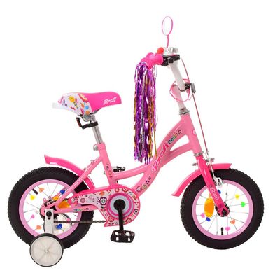 Велосипед детский Profi Bloom 12" Розовый (Y1221) Spok