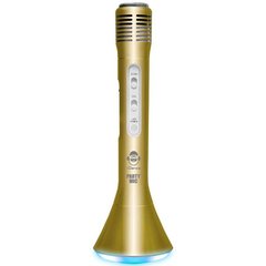 Беспроводной караоке-микрофон 4 в 1 iDance Party Mic PM 10 Gold (PM10GO) Spok