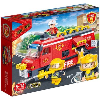 Конструктор Banbao Пожарная машина (7103) Spok