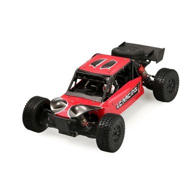 Радиоуправляемый автомобиль Багги песчаный LC Racing DTH бесколлекторный Красный (LC-DTH-RED) Spok
