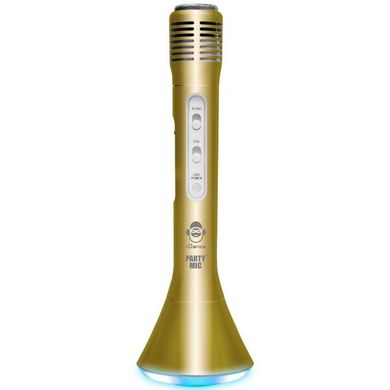 Беспроводной караоке-микрофон 4 в 1 iDance Party Mic PM 10 Gold (PM10GO) Spok