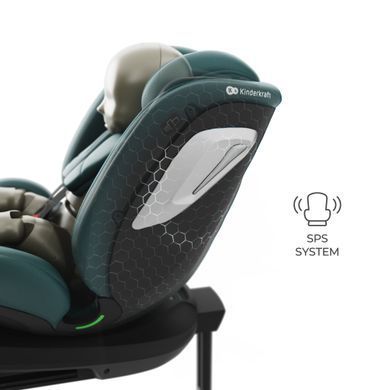Автокресло Kinderkraft i-Grow 2 Plus i-Size Green (KCIGRO02GREPL00) Spok