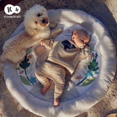 Розвиваючий килимок Kinderkraft Cozyplay (KPCOZY00LGR0000) Spok