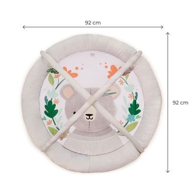 Розвиваючий килимок Kinderkraft Cozyplay (KPCOZY00LGR0000) Spok