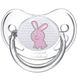 Силиконовая анатомическая пустышка Canpol Babies Transparent, 0-6 месяцев, 1 шт. (22/511) Фото 5