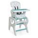 Стульчик для кормления Bambi Flowers Mint (M 0816) Spok