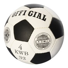 Футбольный мяч Profiball Official 4 Черный (2501-22) Spok