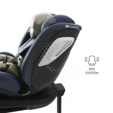 Автокресло Kinderkraft i-Grow 2 Plus i-Size Navy (KCIGRO02NAVPL00) Spok