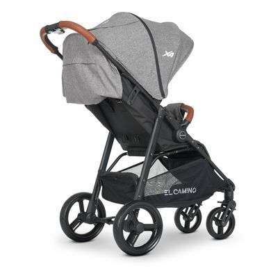 Прогулочная коляска El Camino X4 Gray (ME 1024L) Spok
