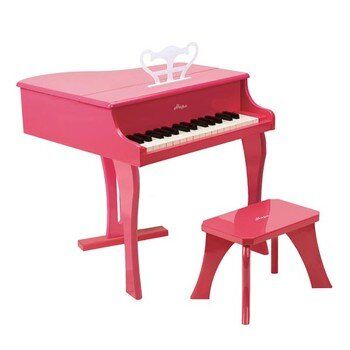 Фортепиано Hape со стульчиком Розовый (E0319) Spok