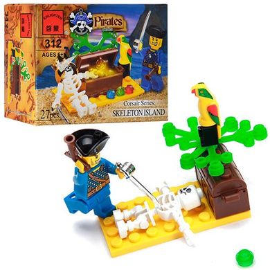 Конструктор Brick Пираты (312) Spok