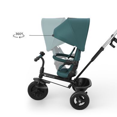 Трехколесный велосипед Kinderkraft Aston 2 Plus Green (KRASTO02GREPL00) Spok