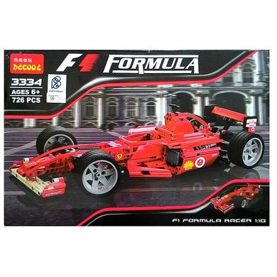 Конструктор Decool Formula-1 Ferrari (3334) Spok