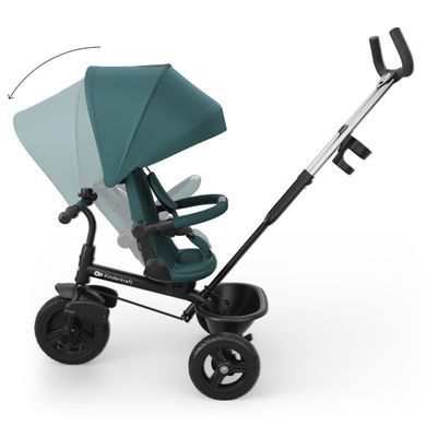 Трехколесный велосипед Kinderkraft Aston 2 Plus Green (KRASTO02GREPL00) Spok