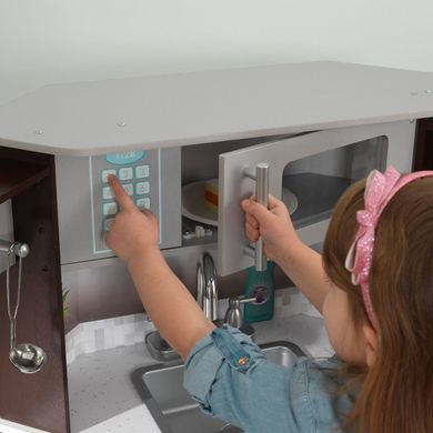 Детская угловая кухня KidKraft Ultimate Espresso (53365) Spok