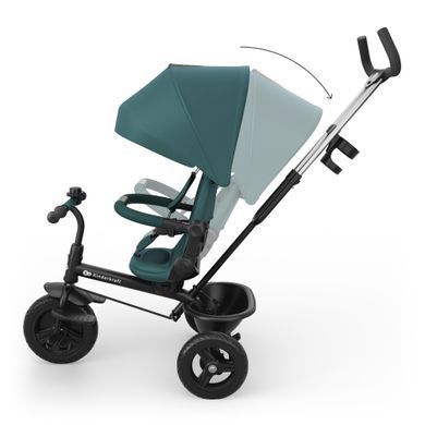 Трехколесный велосипед Kinderkraft Aston 2 Plus Green (KRASTO02GREPL00) Spok
