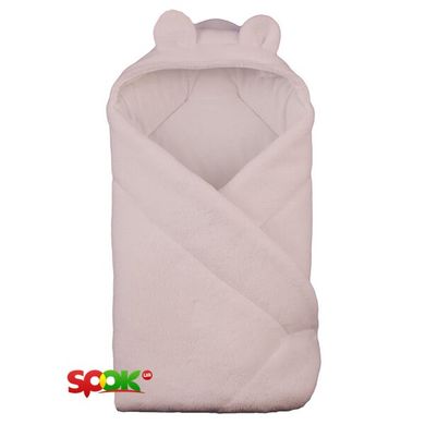 Конверт с капюшоном для новорожденных Duetbaby Coral fleece Белый (60404) Spok
