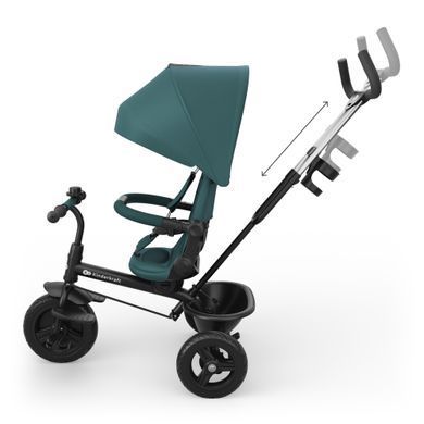 Трехколесный велосипед Kinderkraft Aston 2 Plus Green (KRASTO02GREPL00) Spok