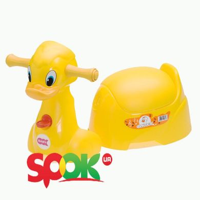 Горшок OK Baby Quack Бирюзовый (37070010/33) Spok