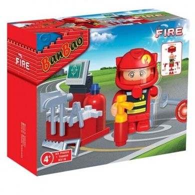 Конструктор Banbao Пожарная служба (8318) Spok