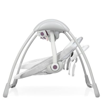 Кресло-качалка Mastela Deluxe Portable Swing Серо-фиолетовая (6505) Spok