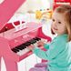 Фортепиано Hape со стульчиком Розовый (E0319) Фото 4