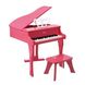 Фортепиано Hape со стульчиком Розовый (E0319) Фото 1