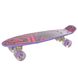 Скейт Profi Penny 56 см. Фиолетовый (MS 0749-1) Фото 2