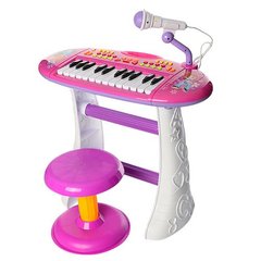 Синтезатор Limo Toy Юный виртуоз Розовый (BB383BD) Spok