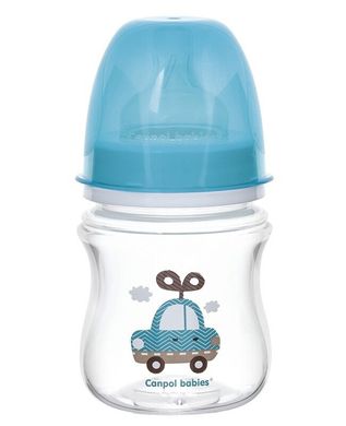 Бутылочка с широким горлышком антиколиковая Canpol babies Easystart Toys 120 мл, в ассортименте (35/220) Spok